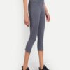 3 AngelFab Women Broad Grey Capri