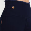 5 AngelFab Women Broad Navy Blue Capri