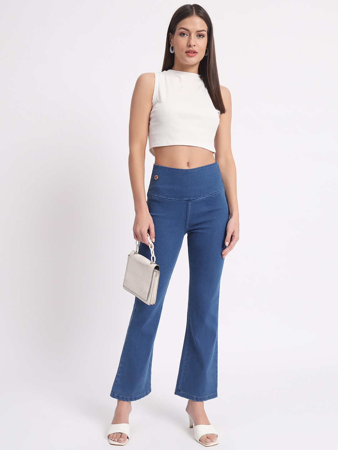 AngelFab Women Bootcut Jegging