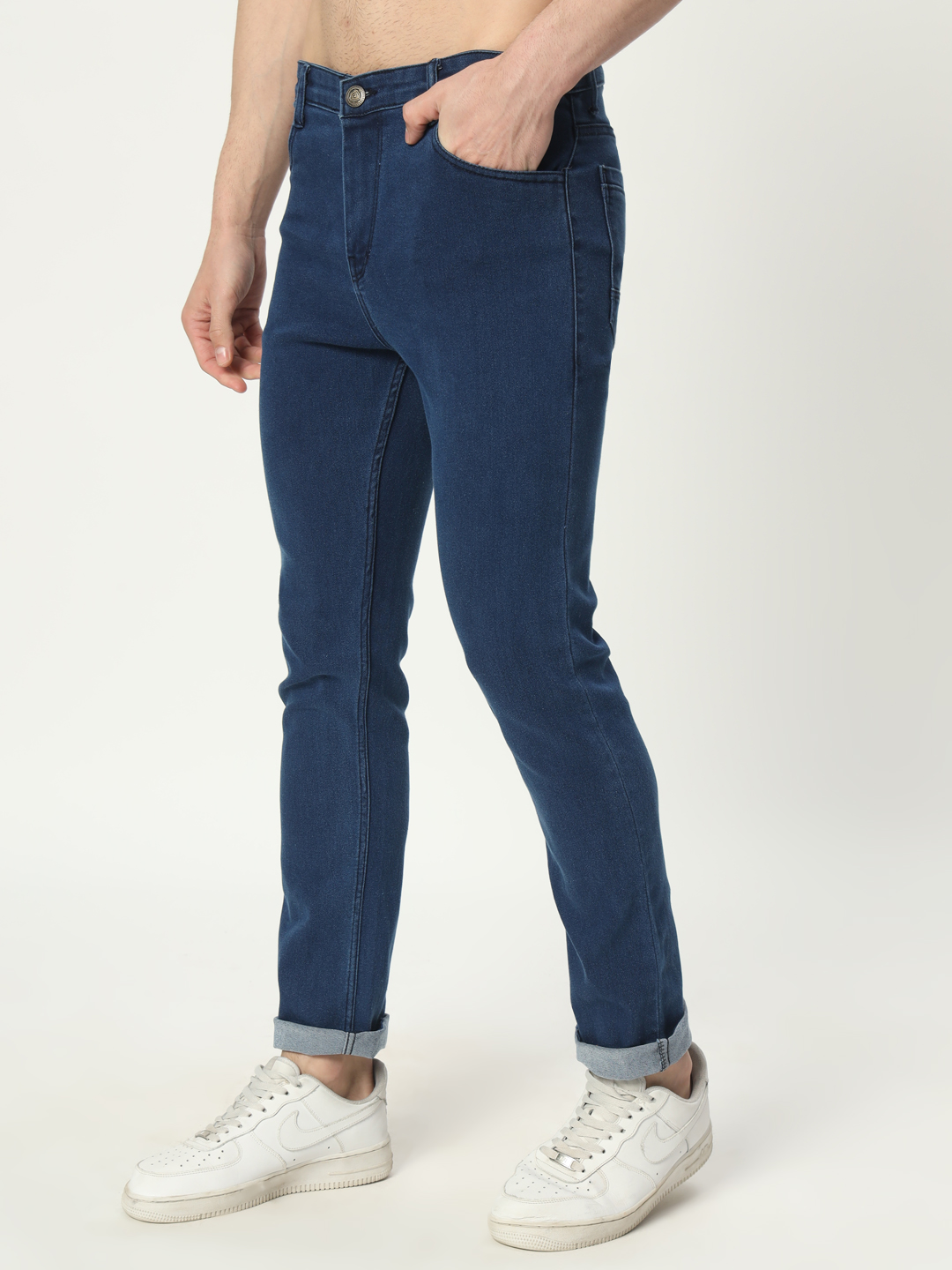 14 feb 2024 aldin05143 AngelFab Men Skinny Fit Royalblue Jeans