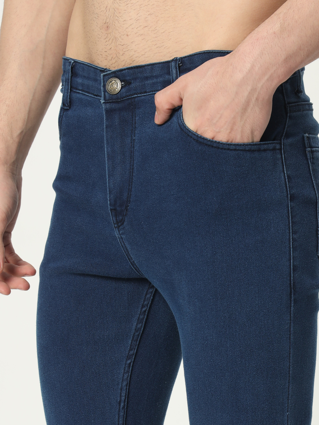 14 feb 2024 aldin05145 AngelFab Men Skinny Fit Royalblue Jeans