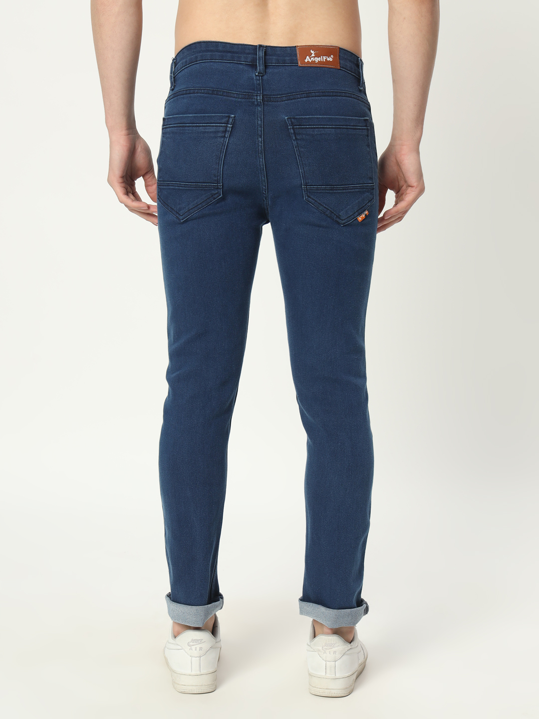 14 feb 2024 aldin05146 AngelFab Men Skinny Fit Royalblue Jeans
