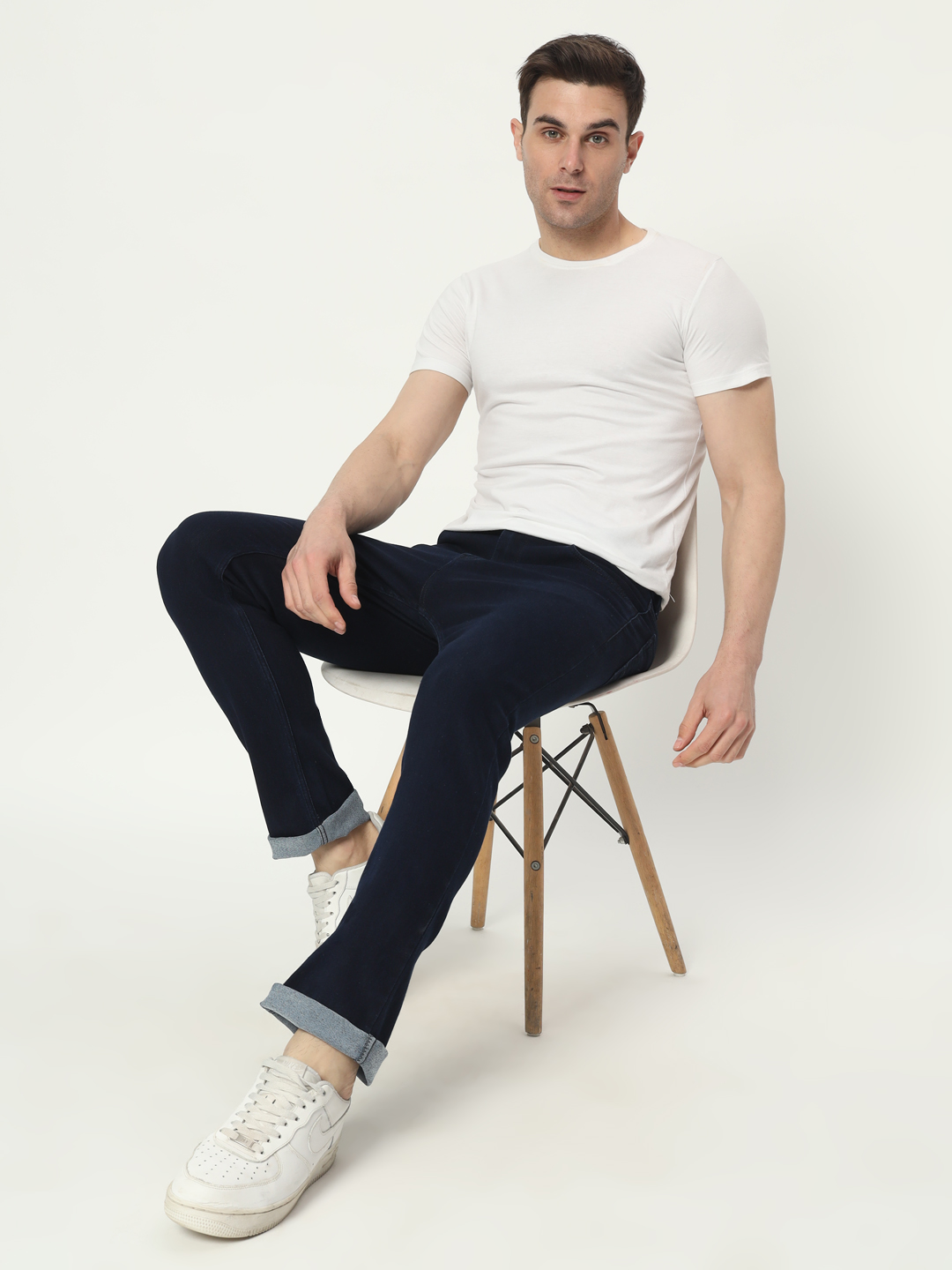 14 feb 2024 aldin05150 AngelFab Men Skinny Fit Navyblue Jeans