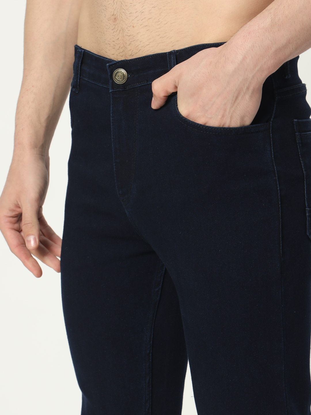 14 feb 2024 aldin05158 AngelFab Men Skinny Fit Navyblue Jeans