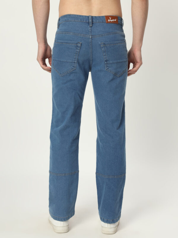 AngelFab Men Straight Fit skyblue Jeans