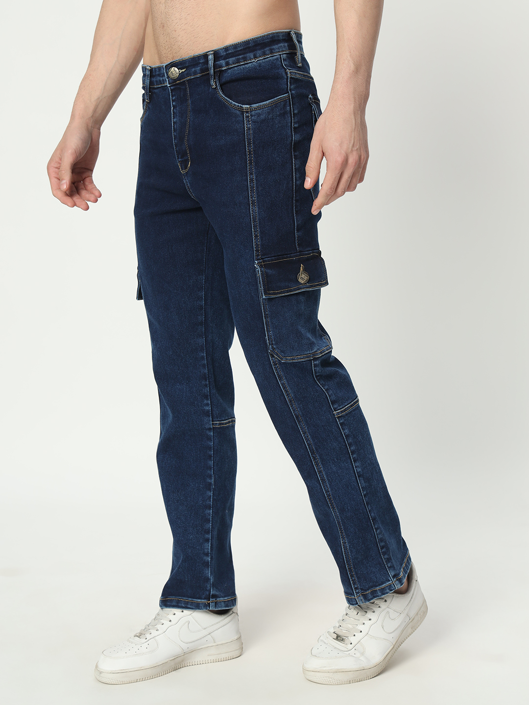 14 feb 2024 aldin05254 AngelFab Men Straight Fit Royalblue Jeans