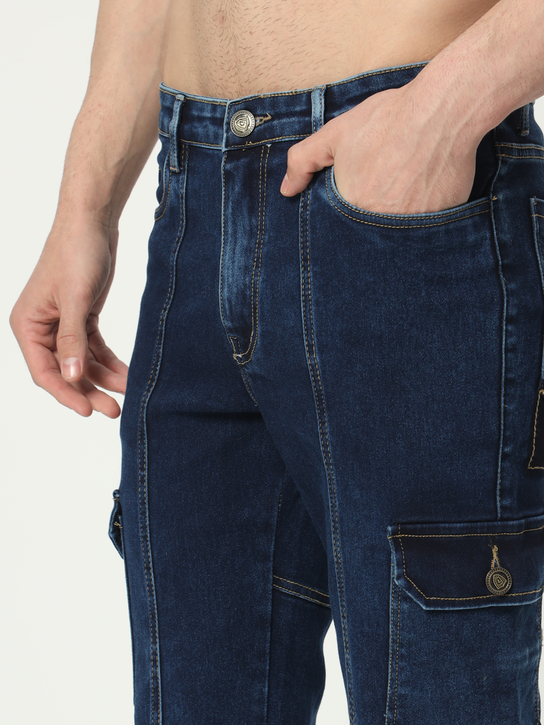 14 feb 2024 aldin05306 AngelFab Men Straight Fit Royalblue Jeans