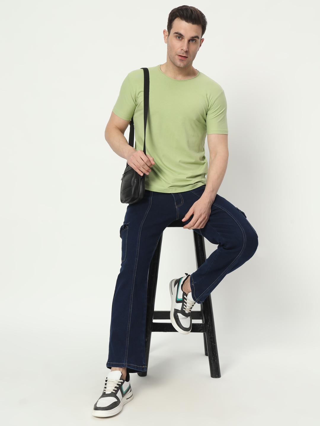 14 feb 2024 aldin05327 AngelFab Men Straight Fit Navyblue Jeans