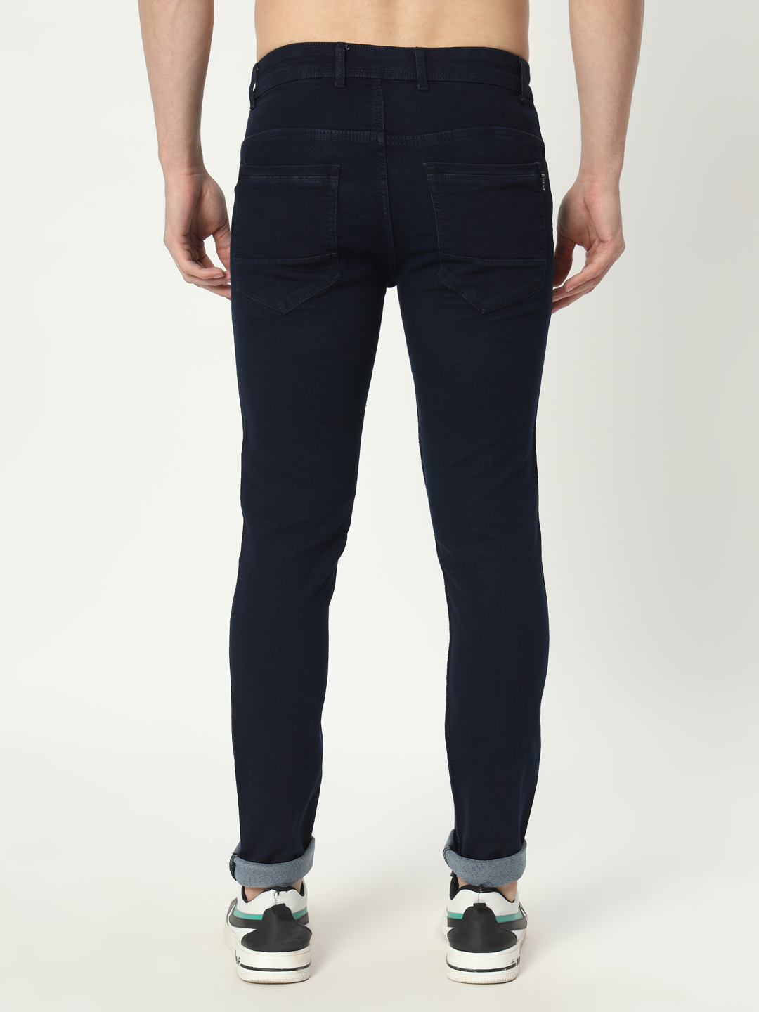 14 feb 2024 aldin05350 AngelFab Men Skinny Fit Navyblue Jeans