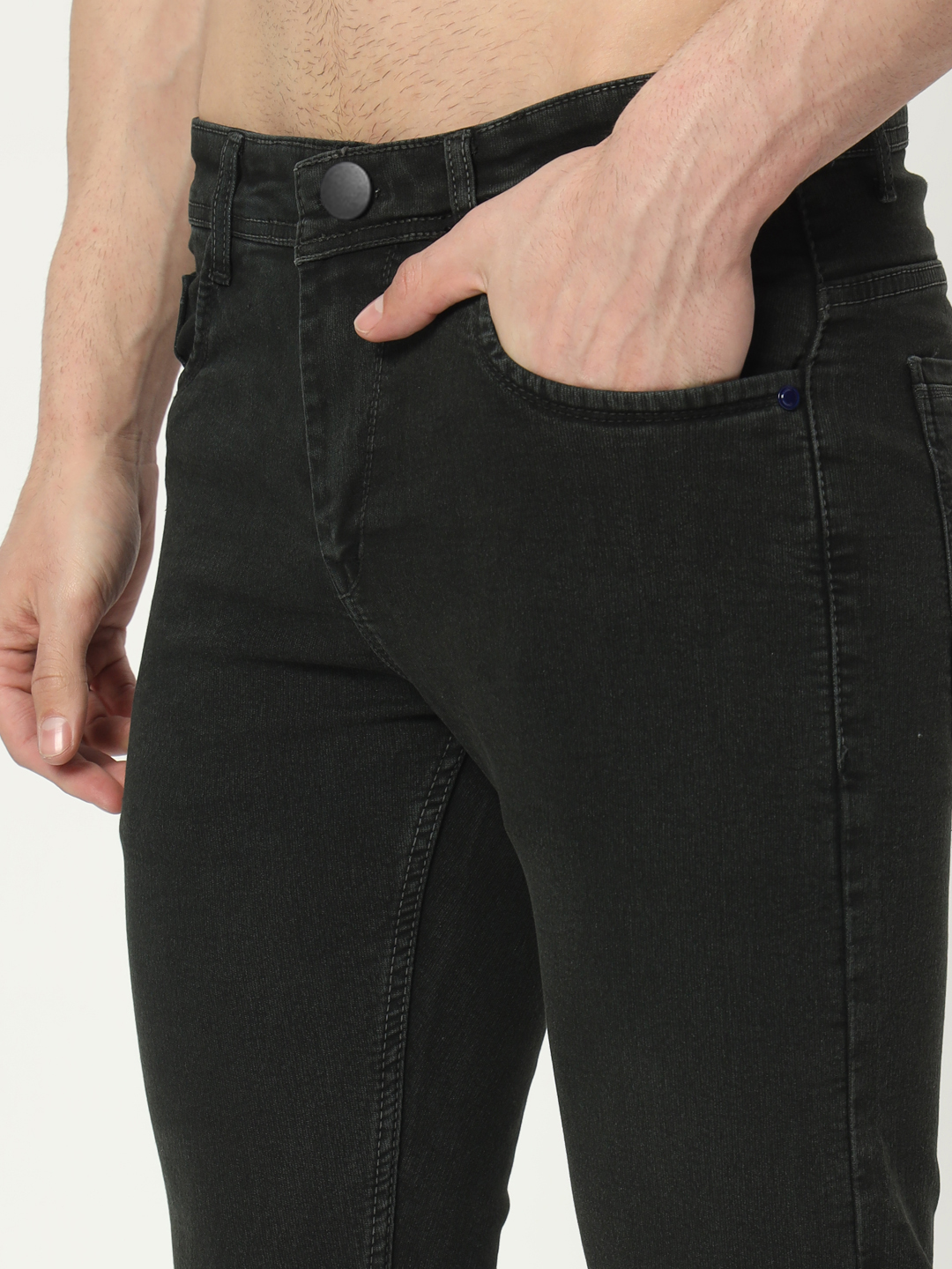 14 feb 2024 aldin05374 AngelFab Men Skinny Fit Green Jeans