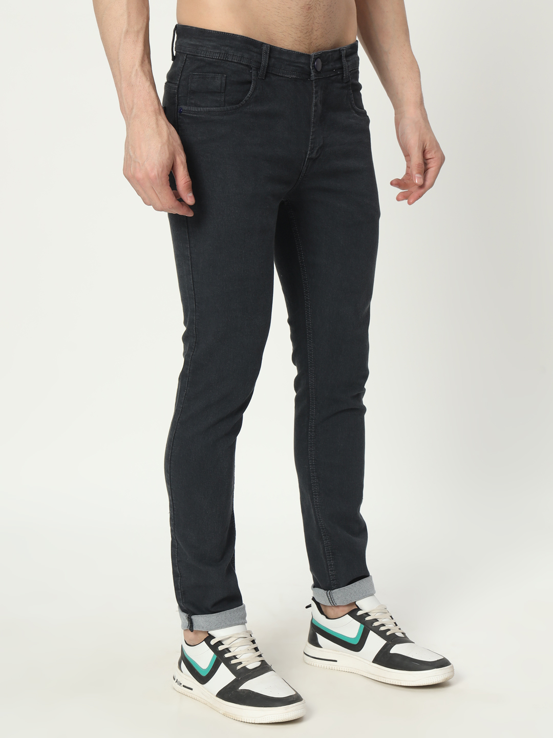 14 feb 2024 aldin05388 AngelFab Men Skinny Fit Grey Jeans
