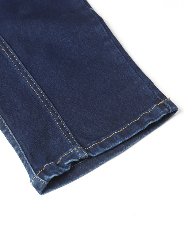 AngelFab Men Straight Fit Navyblue Jeans