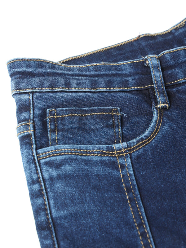 AngelFab Men Straight Fit Royalblue Jeans